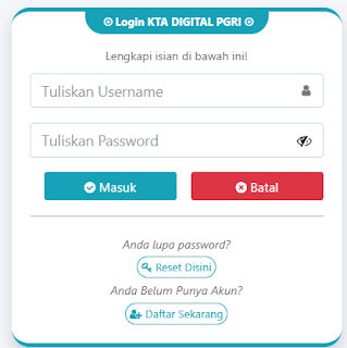Register PGRI Bengkulu Tengah - Persatuan Guru Republik Indonesia Cabang Bengkulu Tengah
